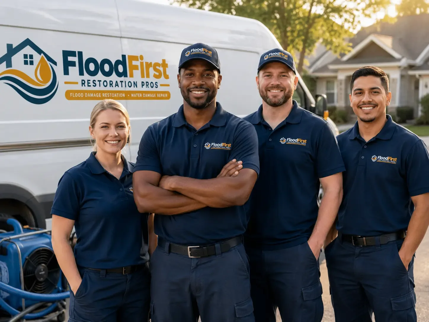 Flood Damage Restoration company in Sublime, TX