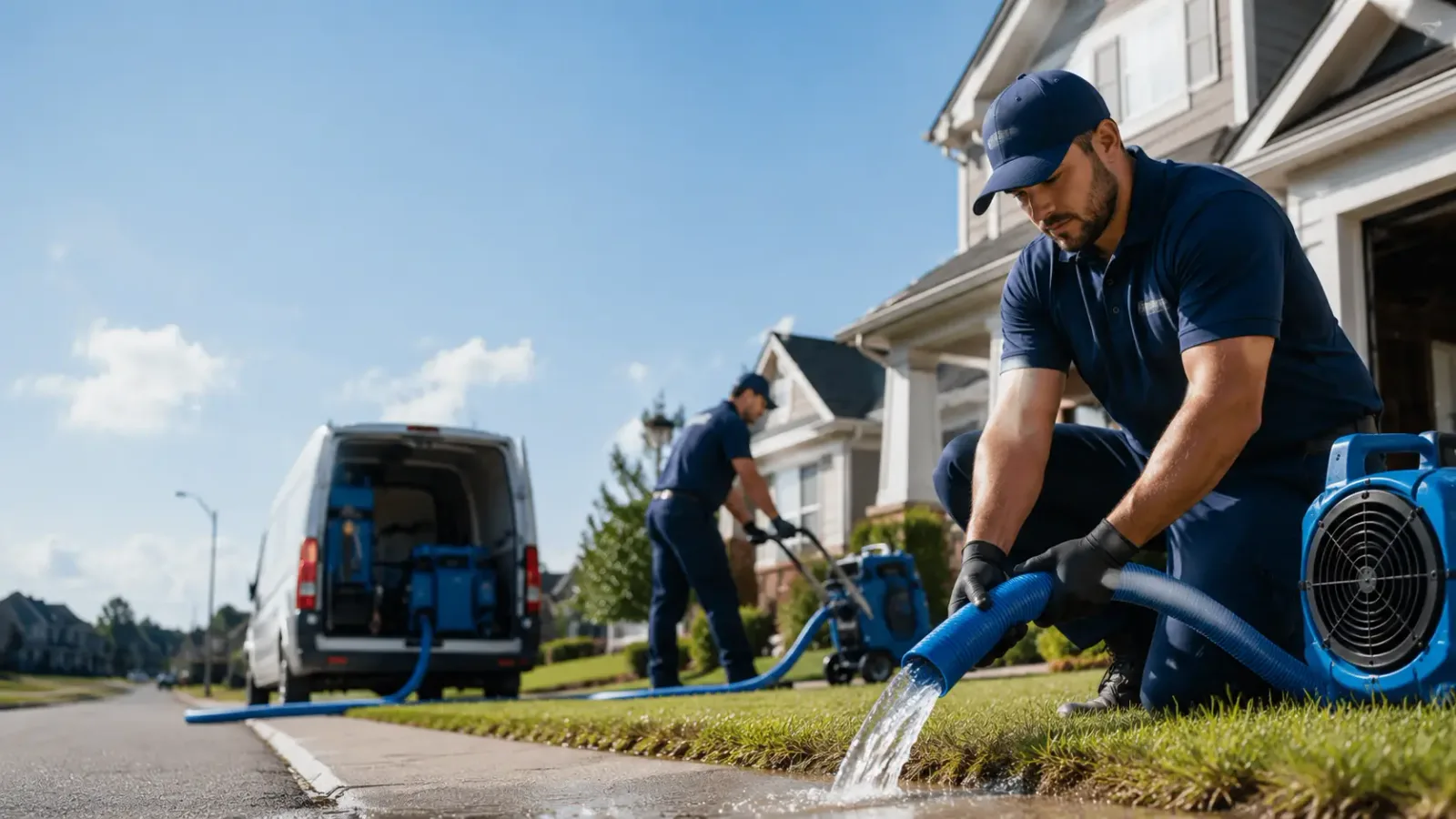 Flood Damage Restoration in Sublime, TX